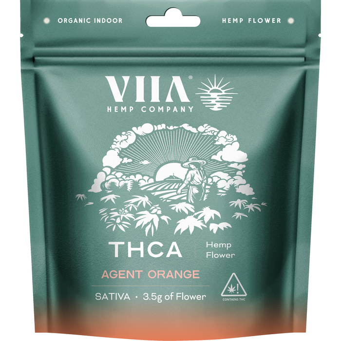 Viia - High THCA Flower 3.5g - Agent Orange