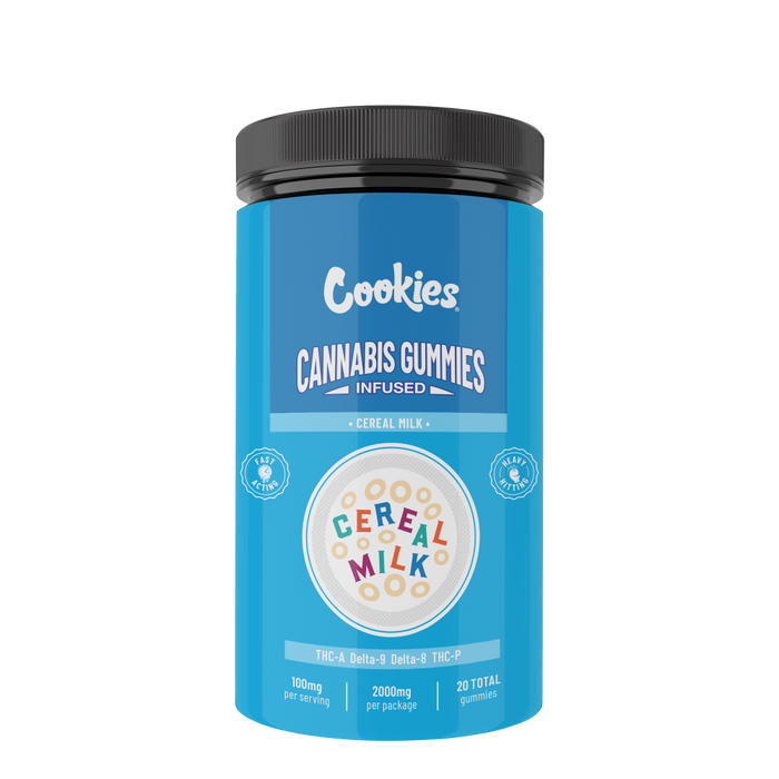 Cookies - D9 THC Gummies - Cereal Milk - 25ct