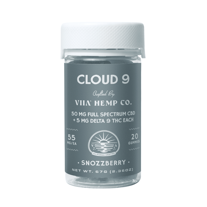 Viia - Cloud 9 THC Gummies 5mg – Snozzberry