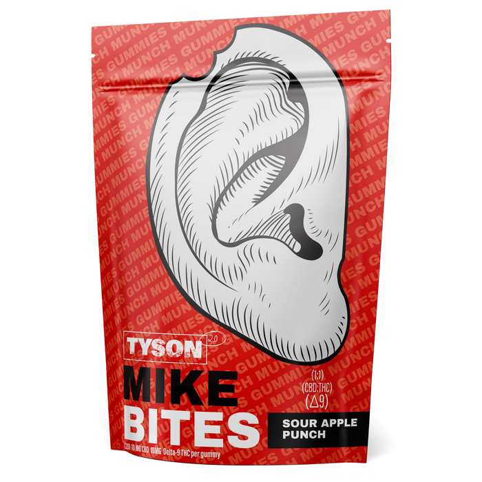 Tyson 2.0 - Mike Bites D-9 Gummies - Sour Apple