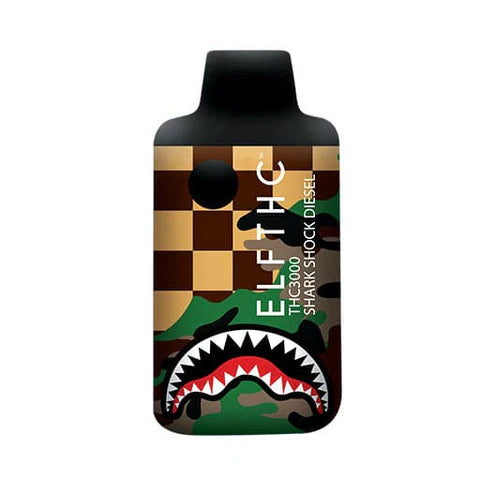 ELF THC - LIMITED EDITION DISPOSABLE 3G - Shark Shock Diesel